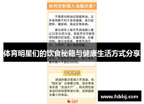体育明星们的饮食秘籍与健康生活方式分享